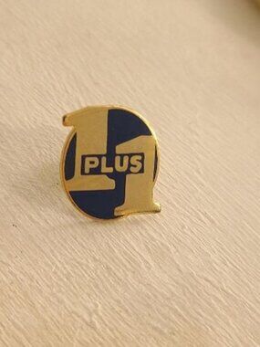 One Plus One 1 Plus 1 Shriners Membership Drive 1 + 1 Vintage Gold Lapel Pin